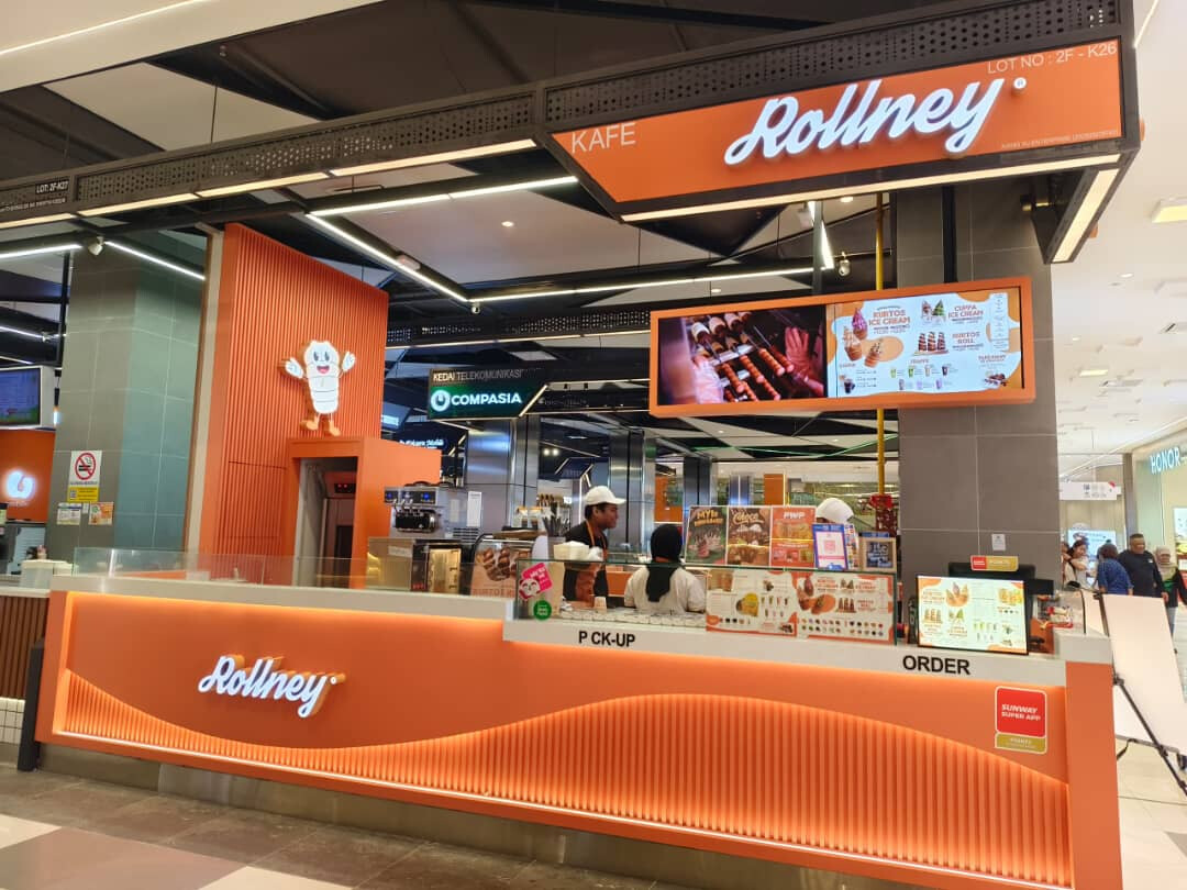 Rollney Dessert Franchise for Sale – Sunway Carnival Mall