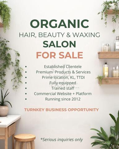 Business For Sale | Organic Hair, Beauty & Waxing Salon