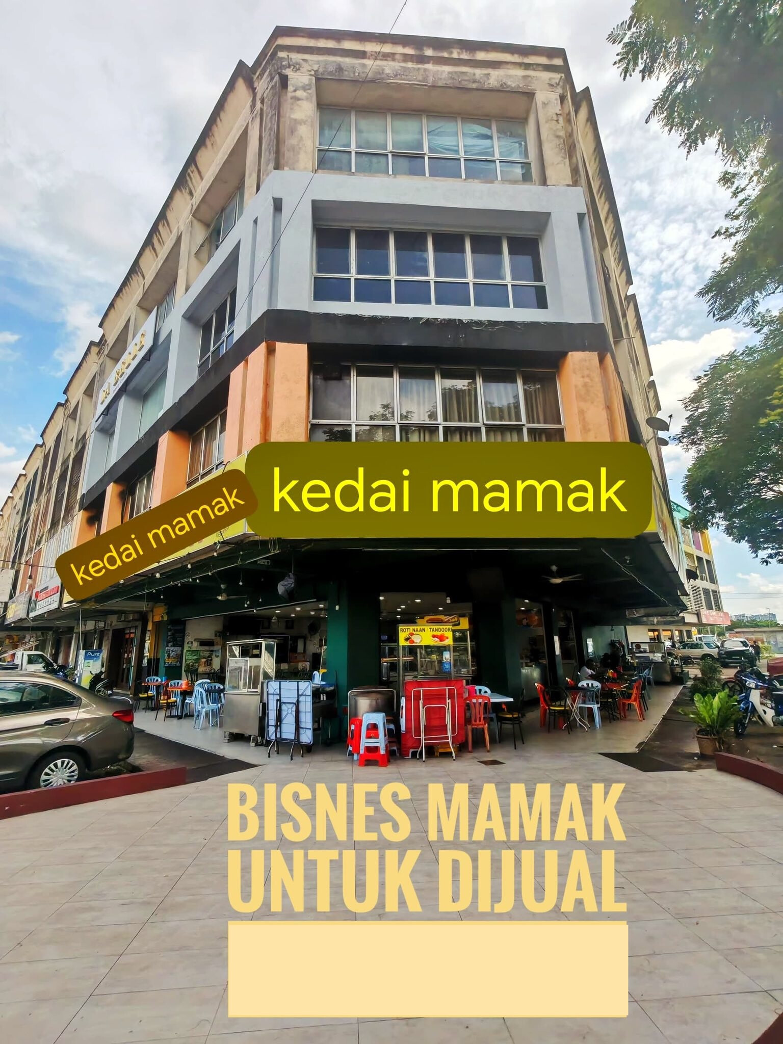 Restoran Mamak Untuk Dijual – Bandar Puchong Jaya