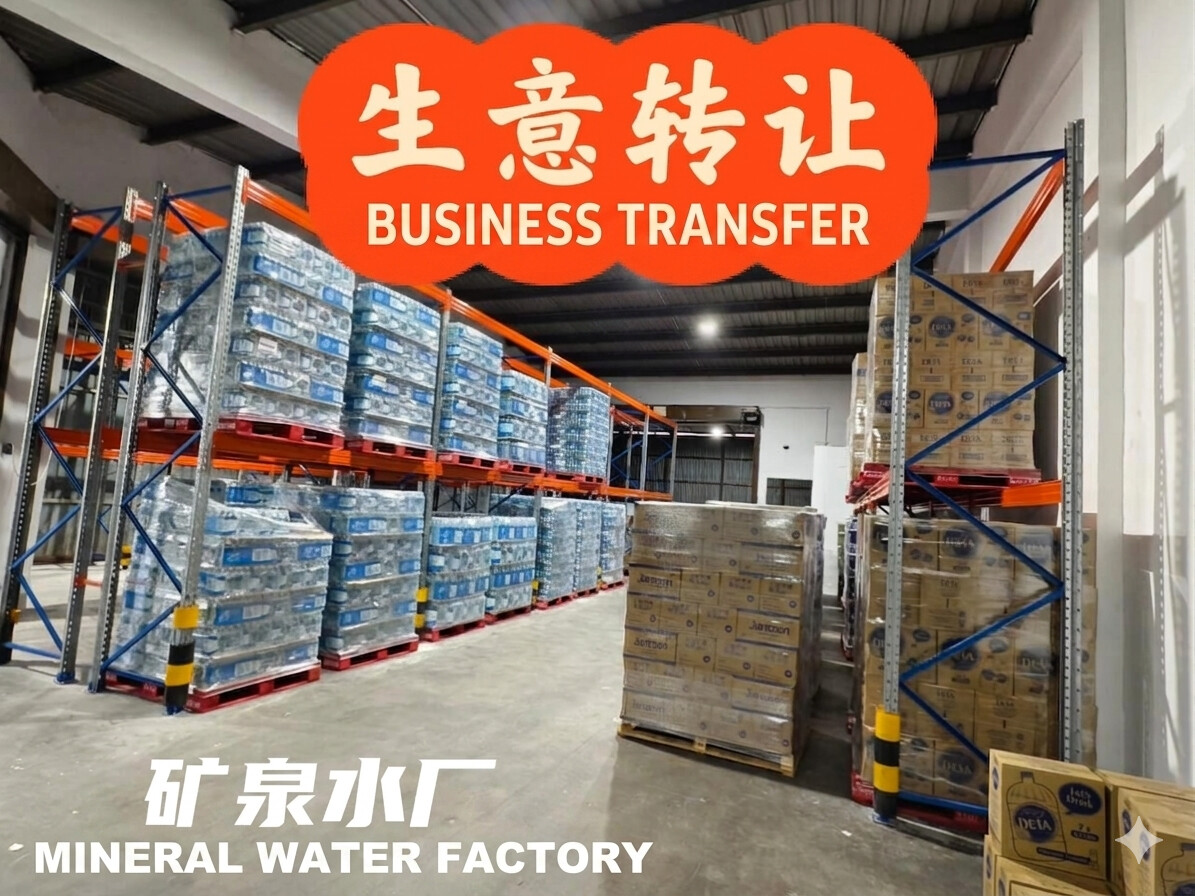 MINERAL WATER FACTORY BUSINESS FOR SALE