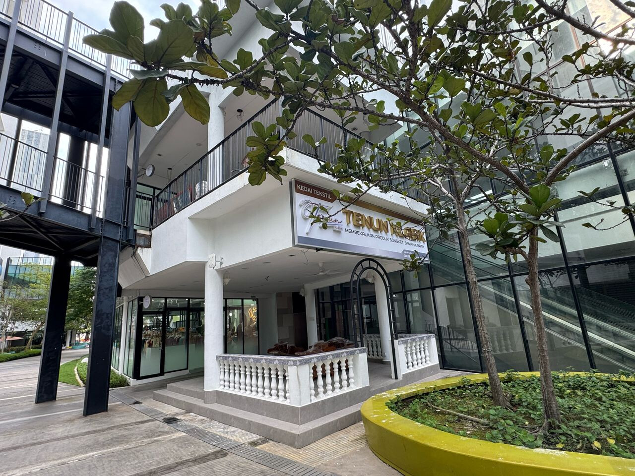 A Famous Boutique Selling Songket of Classic Malaysian brand, D Tenun Klasik