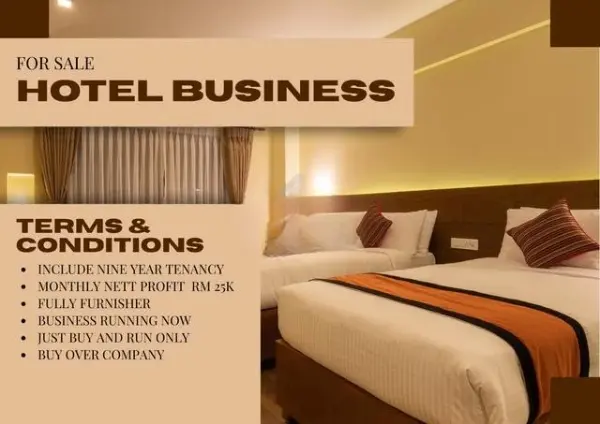 Melaka Hotel Business for Sale