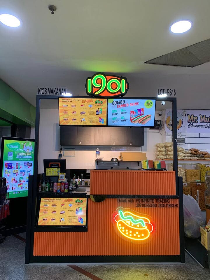  Hot Dog Kiosk for Takeover @ Ampang Point