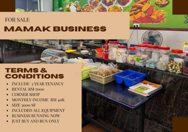  Mamak Business for Sale - Putra Heights